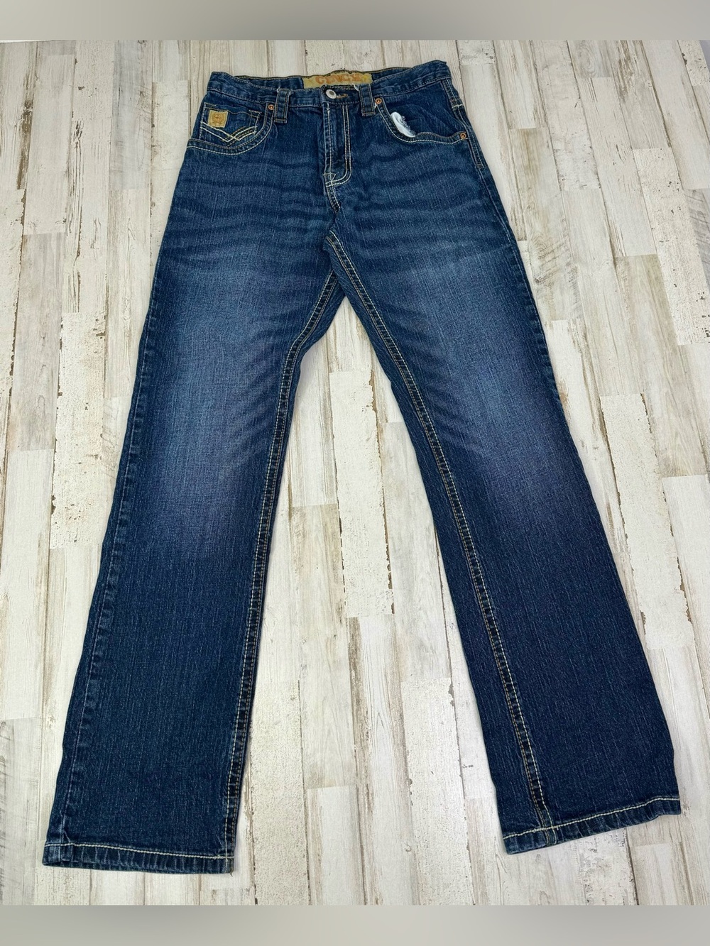 Cinch Blue Denim Women’s Jeans Size 16R Straight Leg Mid Rise